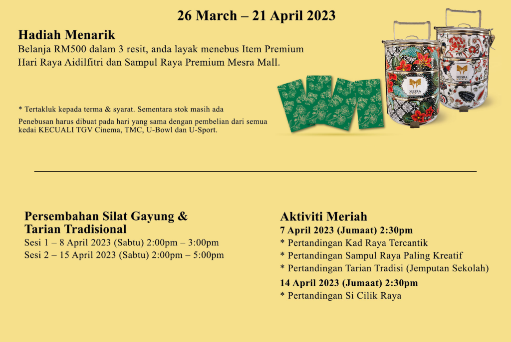 Raya 2023 - Mesra Mall
